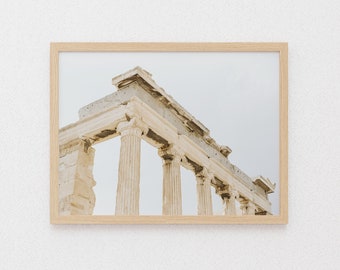 ACROPOLIS ERECHTHEION Digital Print, Athens Greece Wall Art, Ancient Greece Print, Architecture Poster, Instant Download