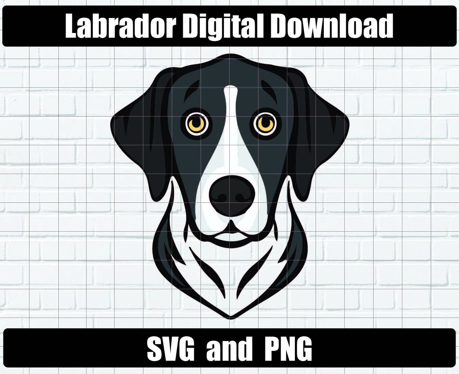 Labrador Dog Svg Digital Download Svg, Dog Monogram Svg, Pet Svg, Dog ...
