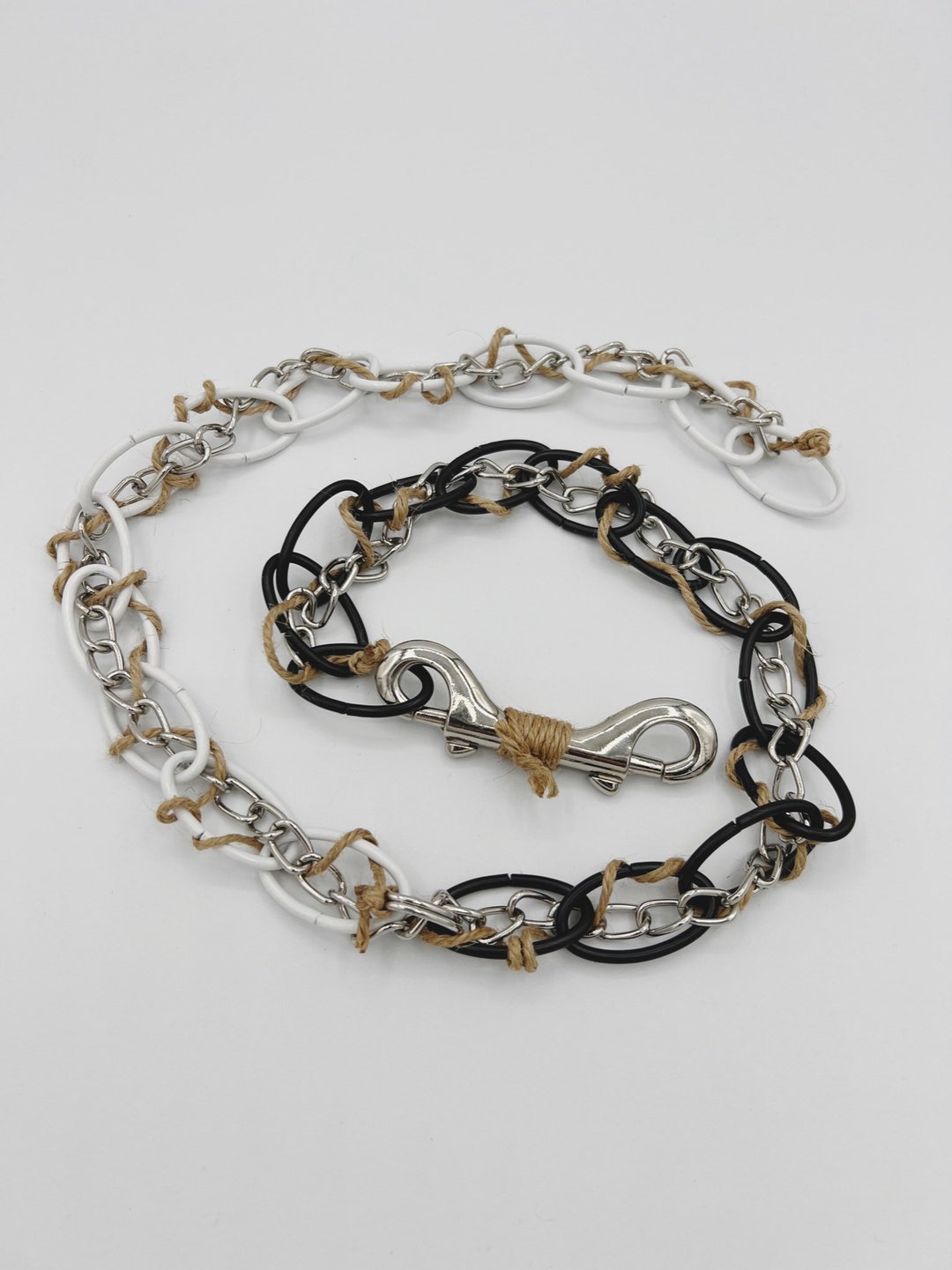 Concubine Chain (hemp) ~ Adjustable Belt + Leash - Etsy