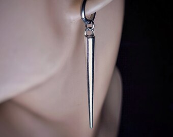 Bijoux Ethniques Touareg Boucles D'oreilles En Argent 925 Massif Croix