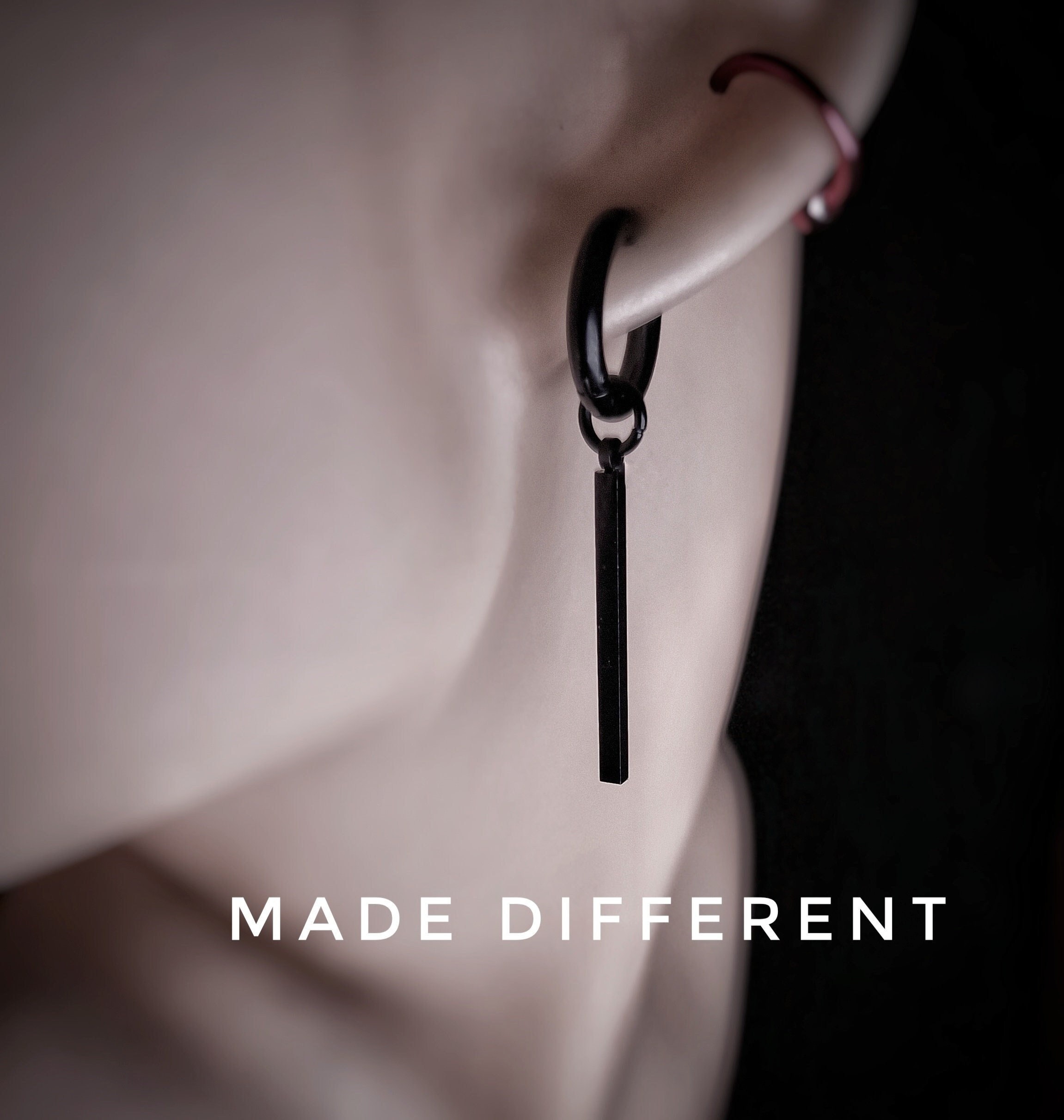 Buy Online Stud Earrings For Men Gold Om Design | jewellery for men |  menjewell.com