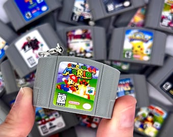 Miniature N64 Cartridge | Custom Nintendo 64 Game Replica Collectible