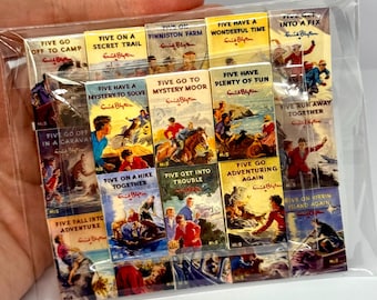 Miniature Famous Five Complete Book Set | Enid Blyton | 21-Book Vintage Adventure Collection