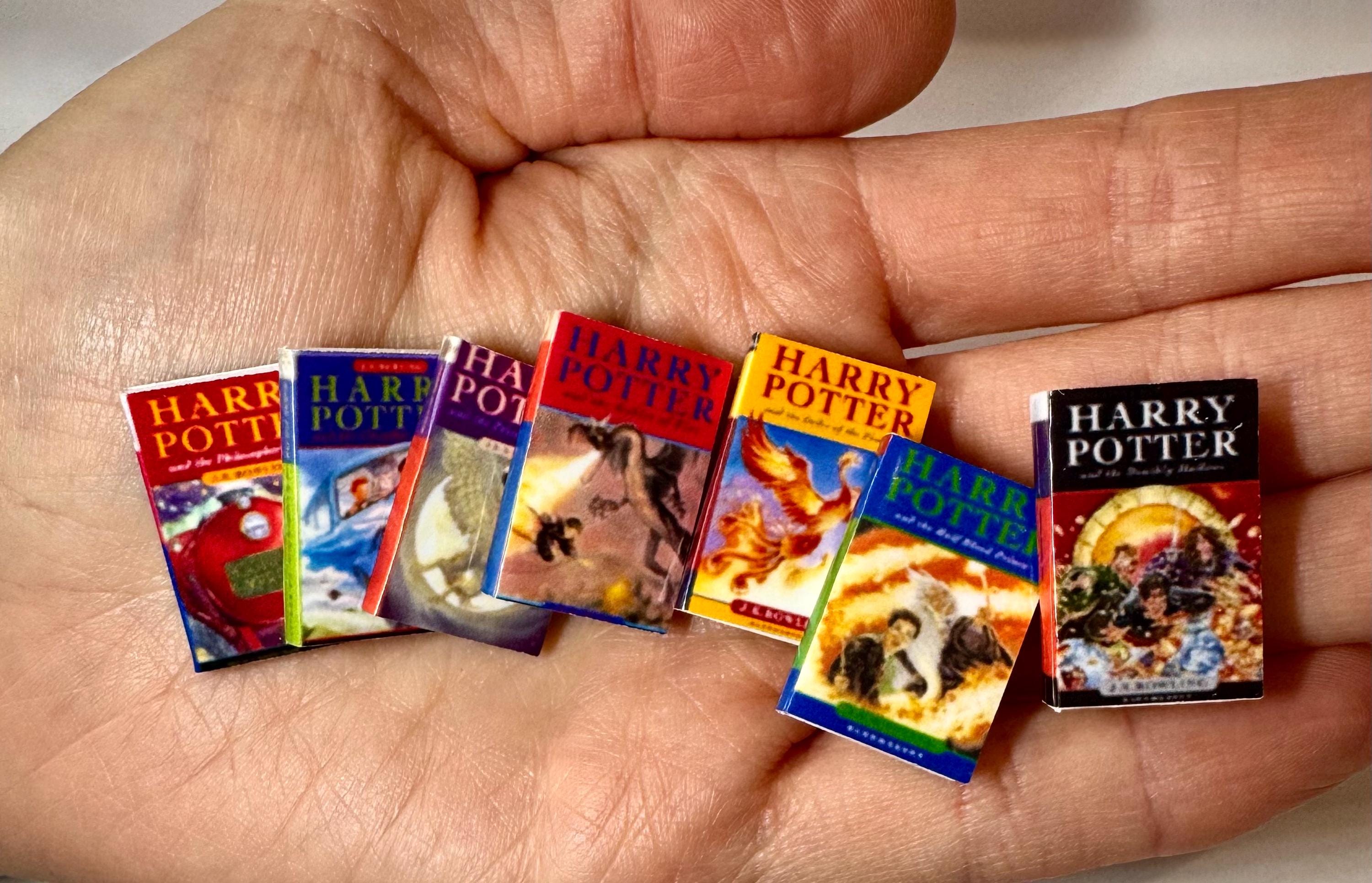 Miniature Harry Potter books!