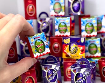 Miniature Easter egg set | real chocolate eggs