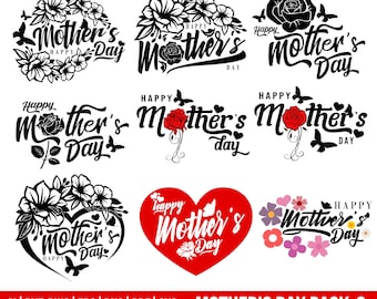Happy Mothers Day svg, Mother Day Svg, Happy Mothers Day Bundle Svg Bundle, Mom Svg, Mothers Svg