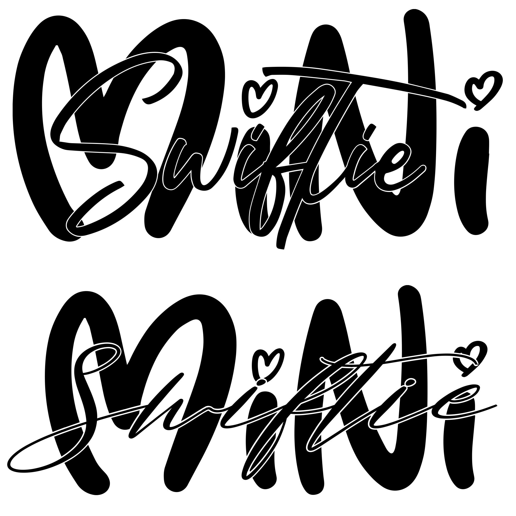 Mini Swiftie SVG File for Cricut - Etsy