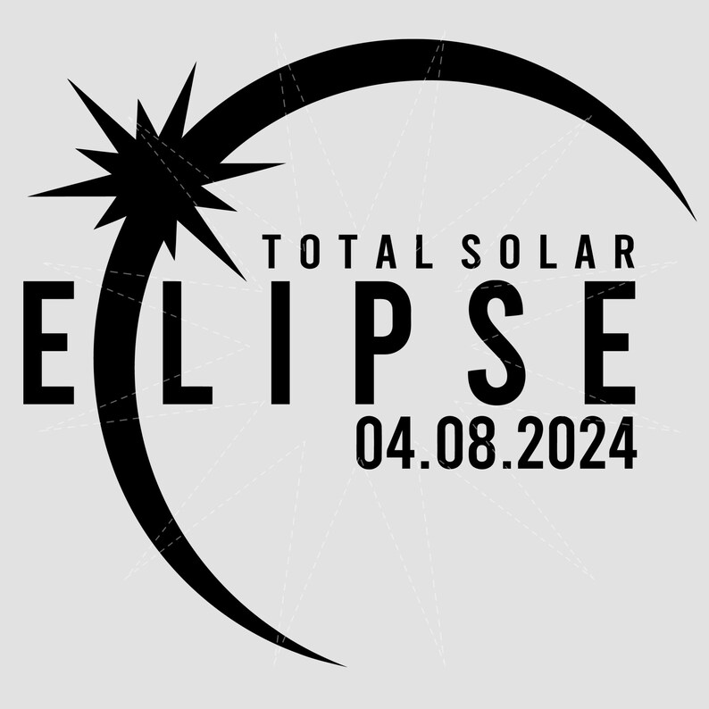 Total Solar Eclipse 2024 Svg, Solar Eclipse Shirt, Total Eclipse April