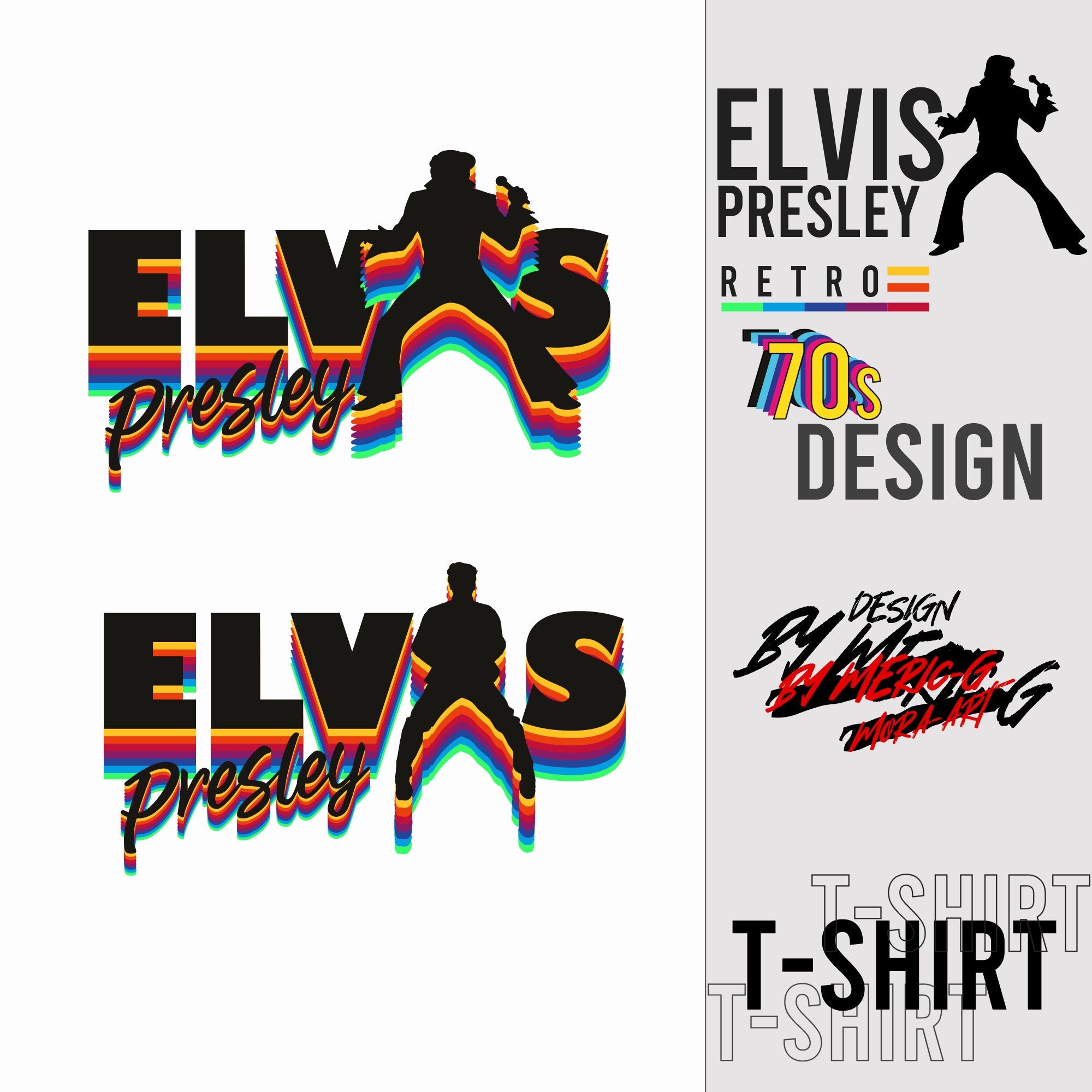 Dames Vintage, Retro, Rock en Roll en Rockabilly - 'band-shirts' getagd