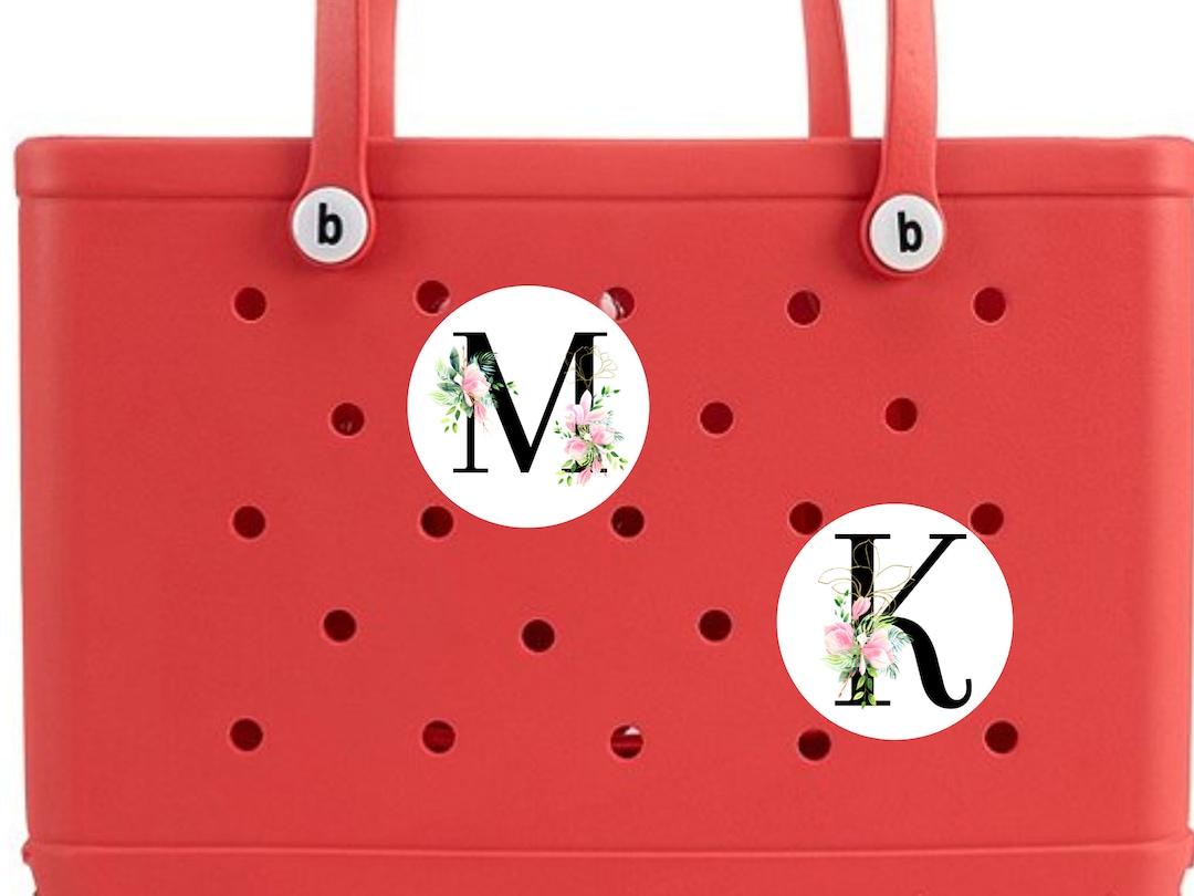 Bogg Bag Accessories, Bogg Bag Monogram, Bogg Bag Initial, Personalized