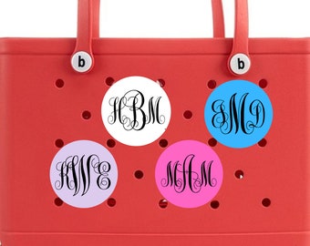 Custom Bogg Bag Accessories Personalized Bogg Bag Monogram Charm Monogram Bogg Bag Charm Beach Bag Monogram Gift for Mom Gift for Friend