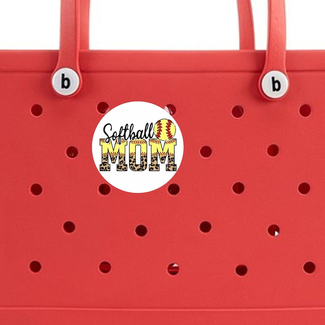 Bogg Bag Softball Charm Bogg Bag Softball Tag Bogg Bag Softball Accessories for Bogg Bag