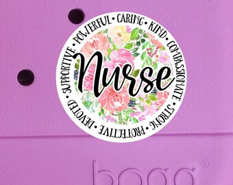 Nurse Bogg Bag Charm Nurse Bogg Bag Accessories Nurse Bogg Charms Personalized Nurse Bogg Bag Bits Future Nurse Bogg Bag Gift RN Bogg Bag