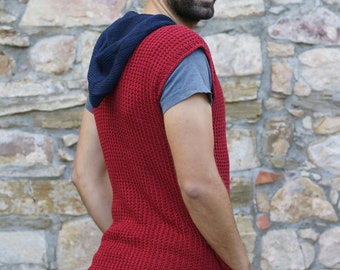 BERGI WAISTCOAT, the original model in thick cotton on sale