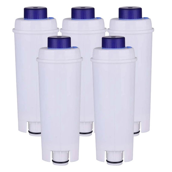 5 cartuchos de filtro descalcificador de agua De'Longhi DLSC002 /  5513292811 -  España