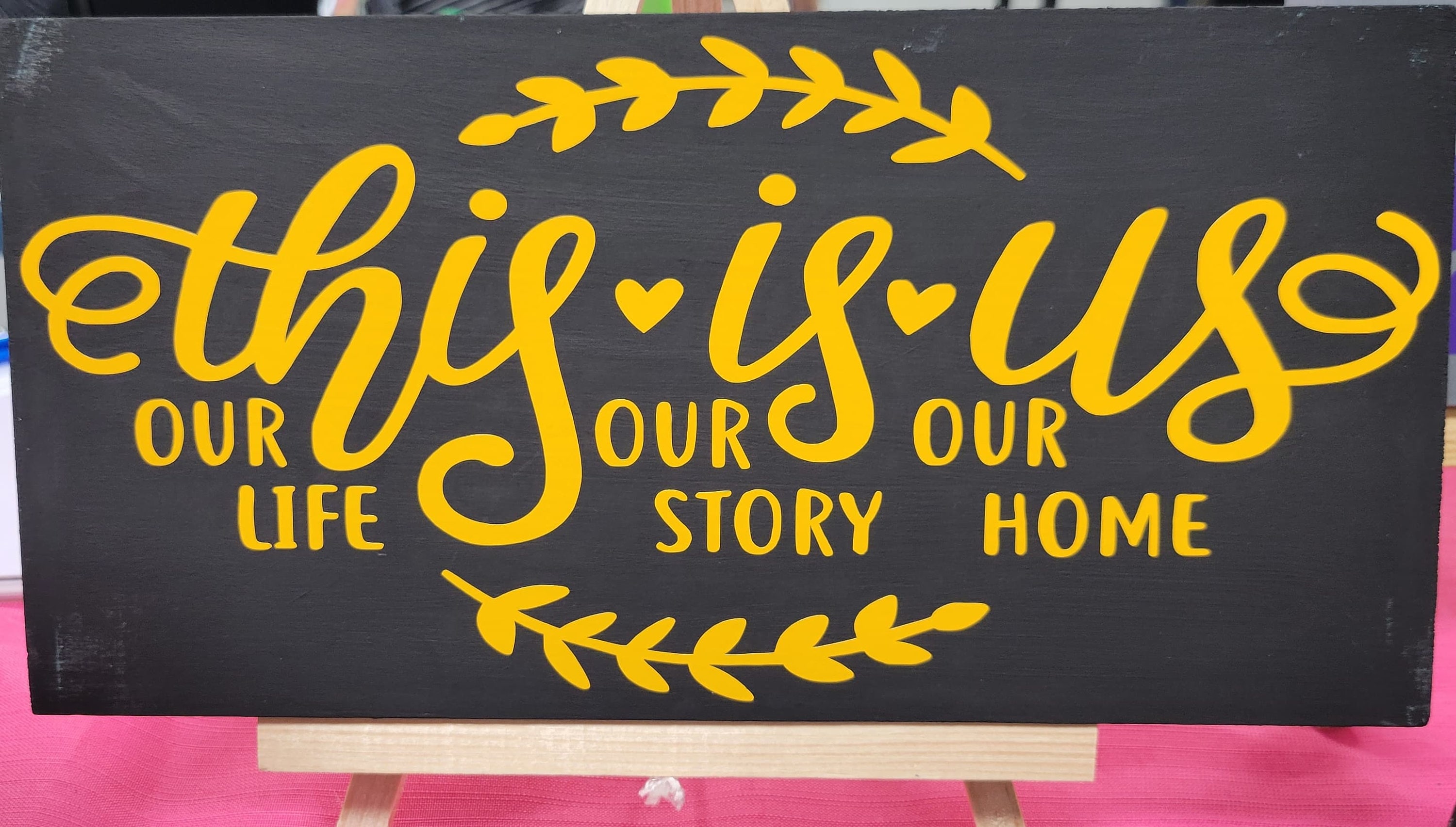 This is Us Sign | Family Signs | Pet Signs | Dog Signs | Wooden Signs ...