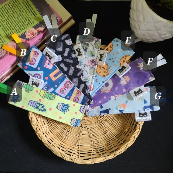 Fabric Bookmarks Bookmarks / Fabric Bookmarks Etsy Canada