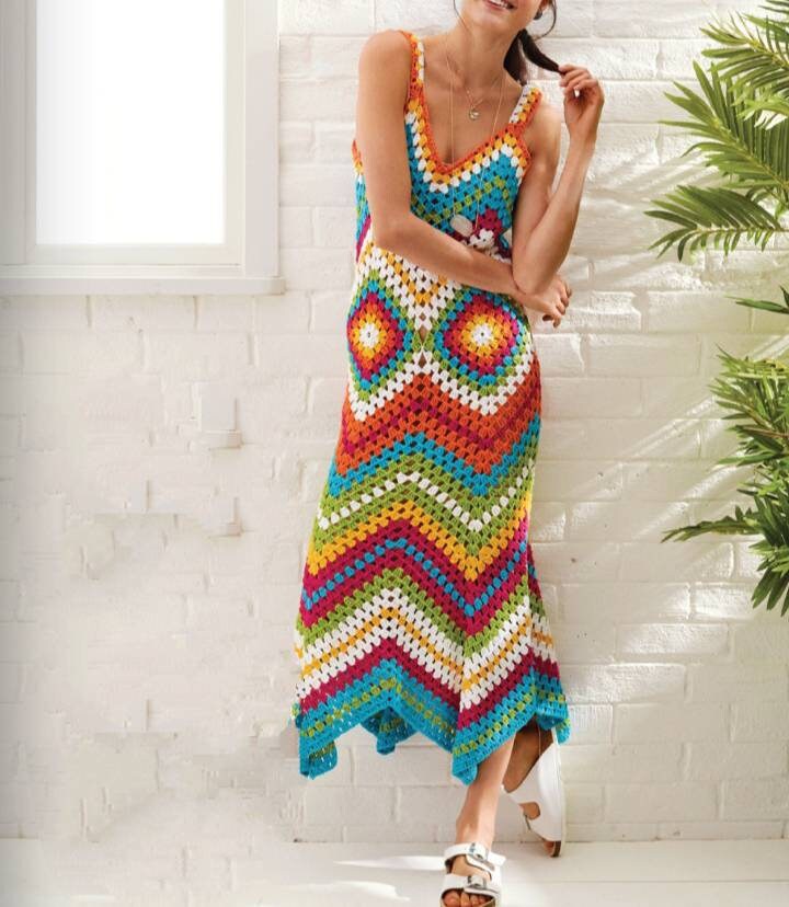 Knit Summer Dress - Etsy