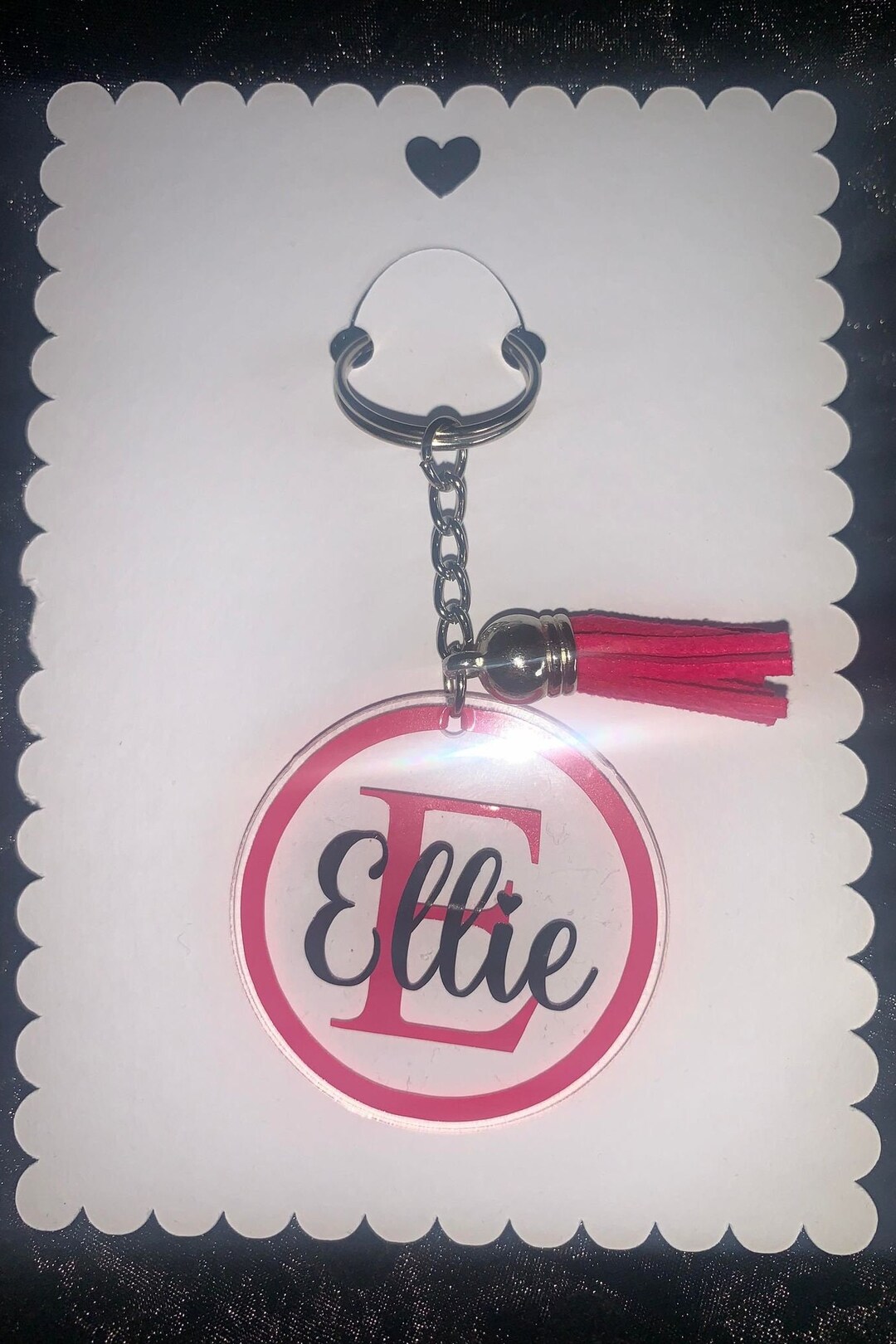 Personalised Keyrings Cute Custom Key Chains for Children Etsy