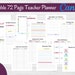 Teacher Planner Printable Academic Planner for School Lesson Plan ...