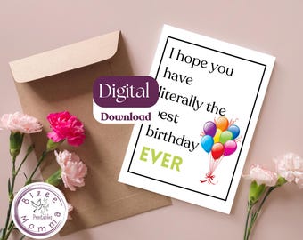Happy Birthday Card for Friends Birthday