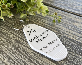 Fast Shipping!!!! High Quality Customized Realtor Acrylic Keychain, Closing Gift, Key Handoff, Realtor, Gift