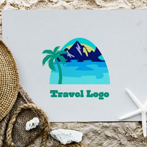 Travel Agent Logo Design, Travel Logo, Travel Agency Logo Design, Travel Agent Business Logo, Tourist Logo, Travel Blogger Vacation Logo