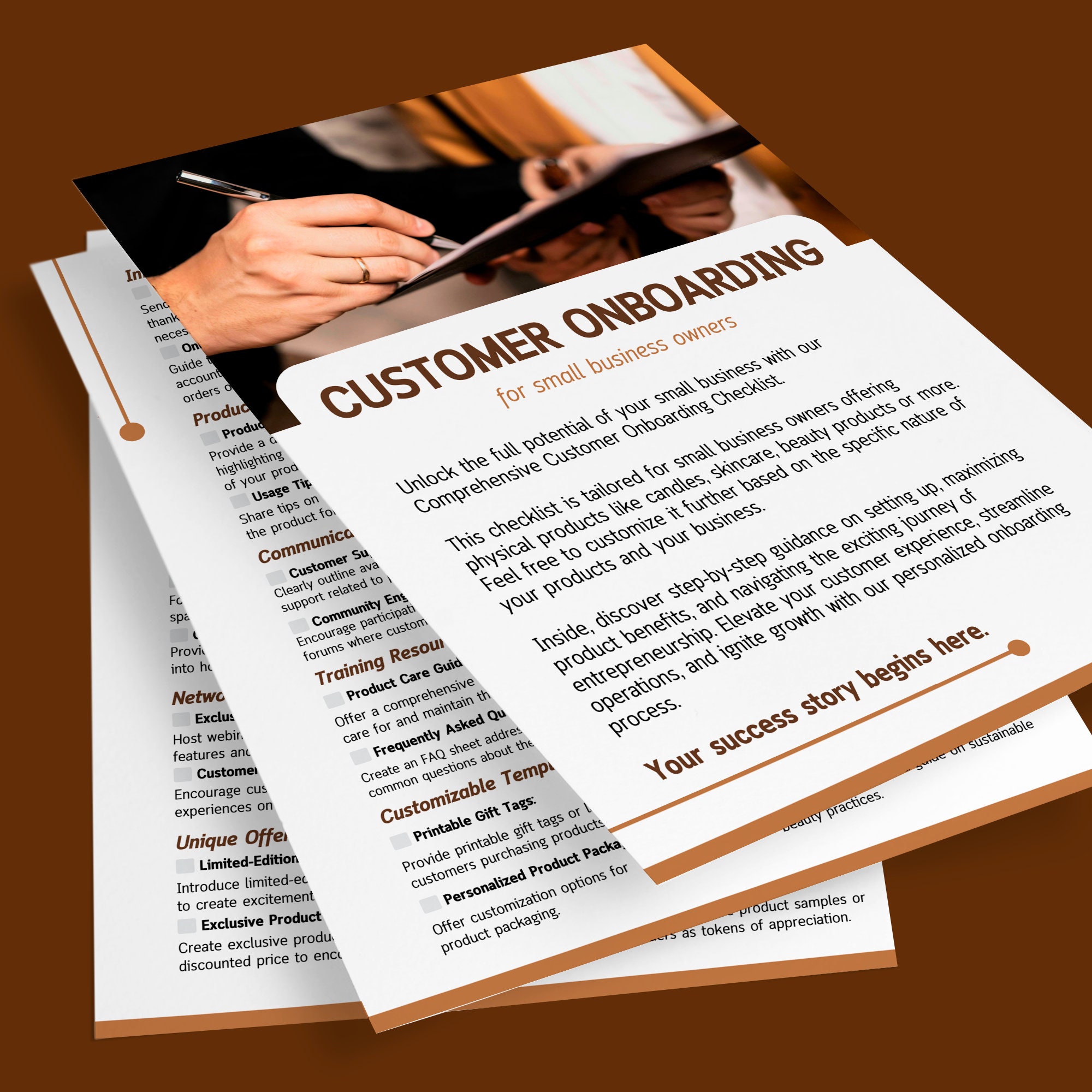 Customer Onboarding Checklist for Small Businesses, Small Business ...