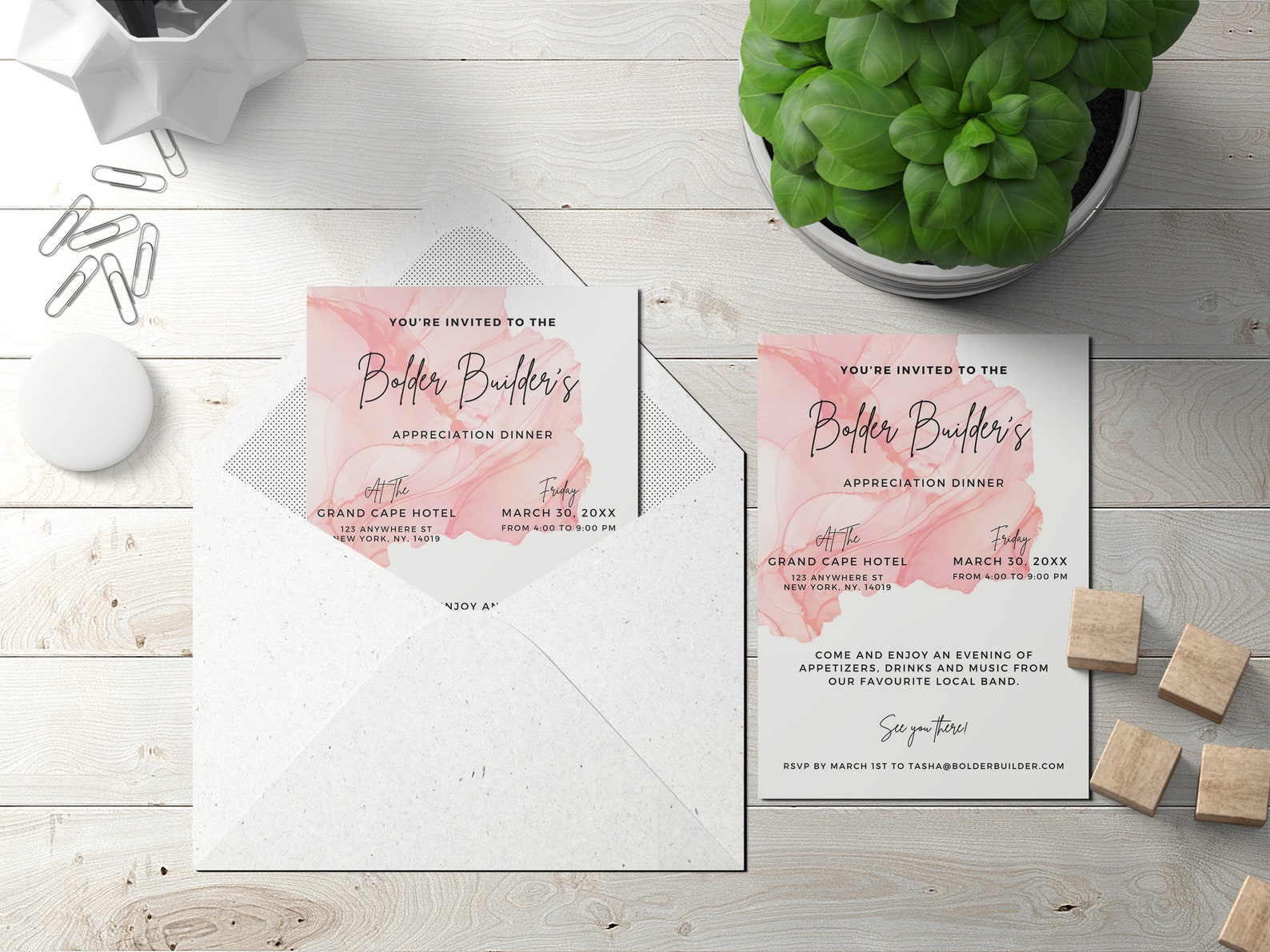 Appreciation Dinner Invitation Instant Download, Recognition Dinner ...