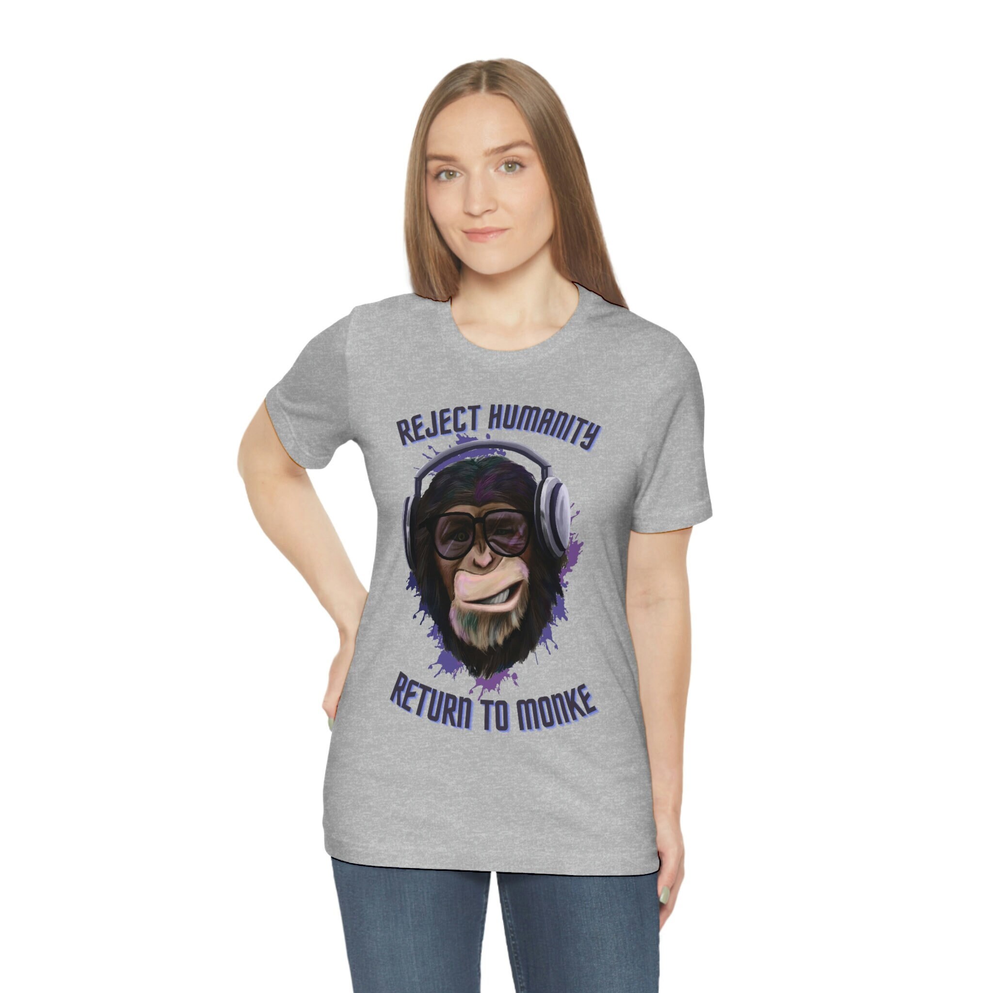  Reject Humanity Return To Monkey Funny Monke Meme