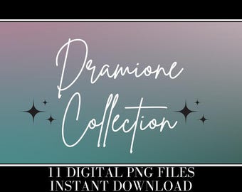 Dramione Art Bundle | Dark Romance PNG Designs (Digital Download)