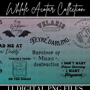 Whole Shop Collection, Bookish Mega Bundle, 76 Designs, Smut, Dark Romance, instant Download, Digital, PNG, Kindle Background, Printable Art image 3