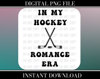 Hockey Romance Era PNG, Booktok Sublimation (Digital Download)