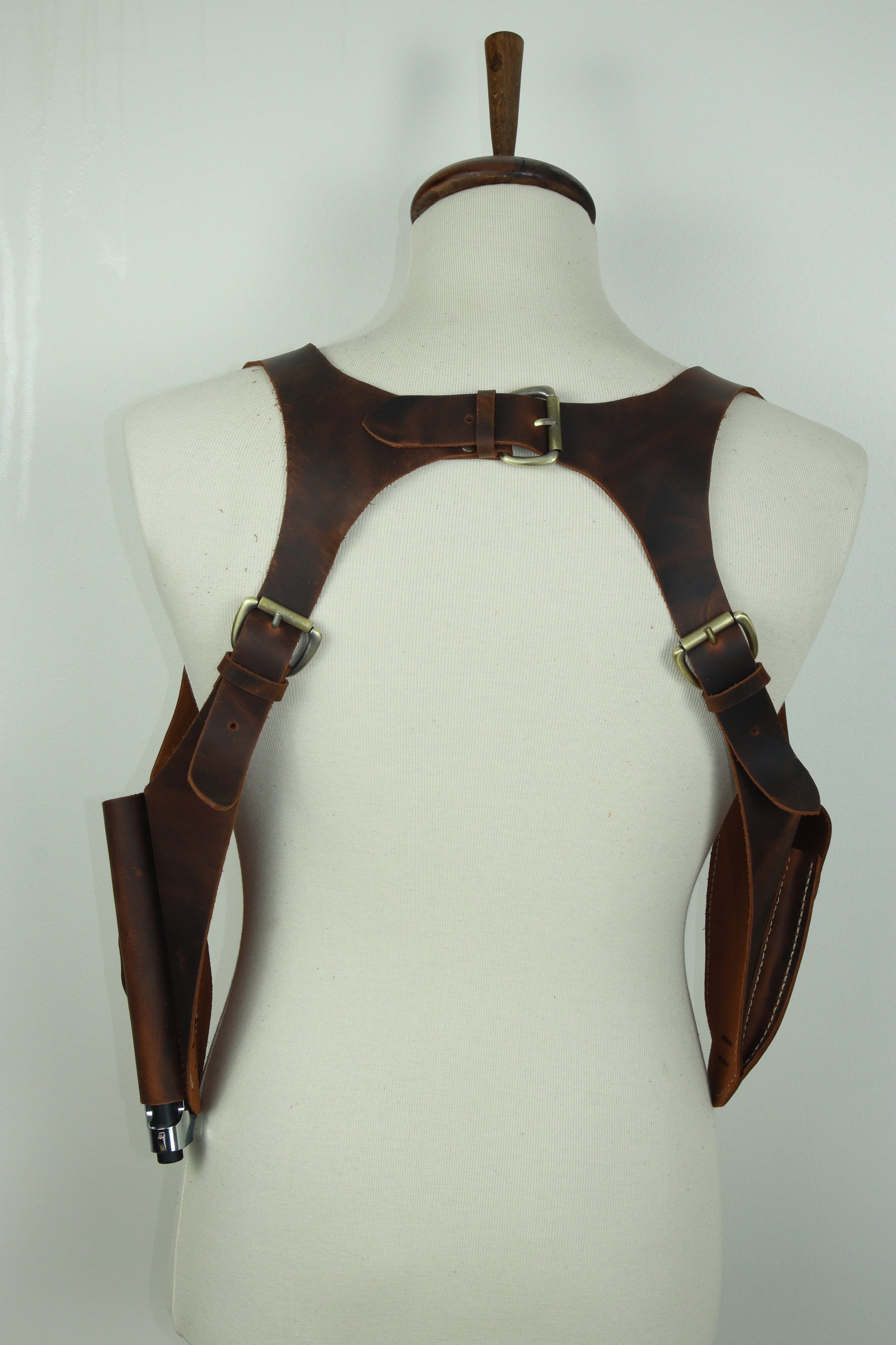 Custom Leather Shoulder, Leather Gun Holster, Underarm Holster for Colt ...