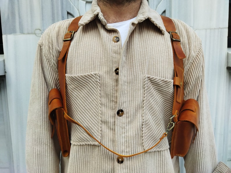 Holster Bag Leather Handmade Etsy