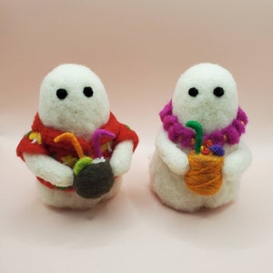 Tropical Party Ghosts | Spooky Summer Decorations | Summer Ghosts