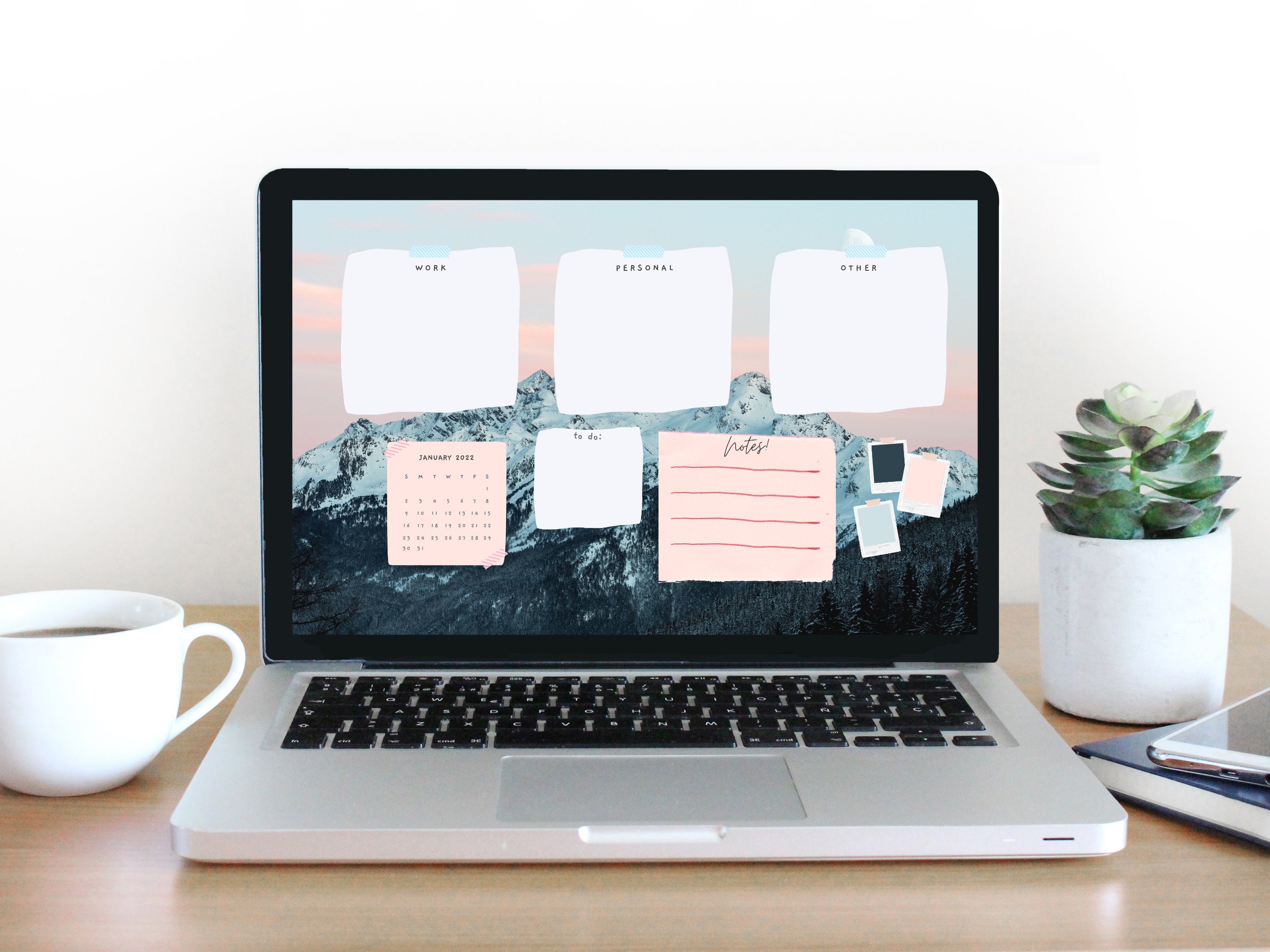 desktop-wallpaper-organizer-2022-calendar-year-winter-etsy