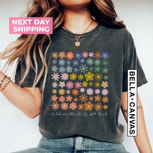 Celebre mentes de todo tipo camisas, camisa de neurodiversidad, camisa de concientización sobre el autismo, camisa de TDAH, concientización, regalo de aceptación del autismo para especial