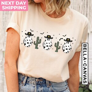 Funny Ghost Cows Halloween ShirtSpooky Cows TShirt, Halloween Gifts, Trick or Treat Shirt, Spooky Season, Cow Halloween Shirt, Halloween Tee