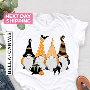 Halloween Gnomes Shirt, Halloween Shirt, Halloween Gnomes T-Shirt, Halloween Gnome Tee, Halloween T-shirt, Halloween Funny Shirt