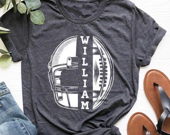 Personalized Football Mom Shirt for Game Day, Custom Football Gift, Women Football Shirt, Football Season Shirt, Game Day Shirt for Women