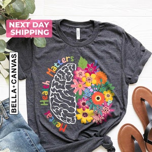 Mental Health Matters, Mental Health Shirt, Women Mental Health, Anxiety Shirt, Mental Health Awareness Shirt, Inspirational Shirts Women