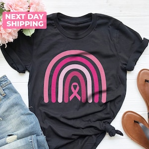 Breast Cancer Shirt, Cancer Awareness Shirt, Breast Cancer Gift Shirt, Breast Cancer Ribbon Shirt, Cancer Warrior Tee, Pink Ribbon Shirt
