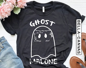 Ghost Malone Halloween Shirt, Fall Shirt, Ghost Malone Shirt, Ghost Malone T-Shirt, Halloween Party, Funny Halloween Shirt