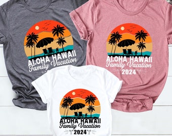 Aloha Shirt, Hawaii Family Vacation Shirt, Aloha Shirt, Girls Summer Shirt, Hawaii Vacation Shirt, Hawaii Trip Tee, Aloha Shirt