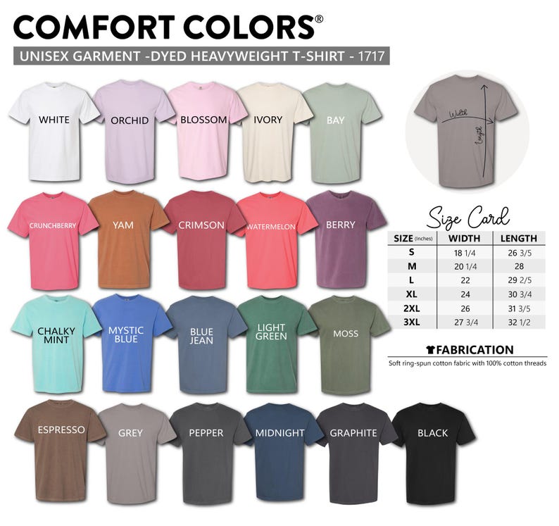 The image is a collage of various t-shirt designs in different colors, including white, pink, orange, green, blue, and black.