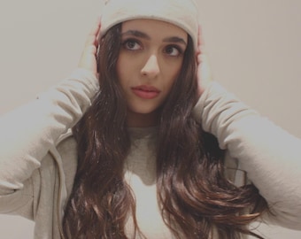 Gorro de felpa francesa