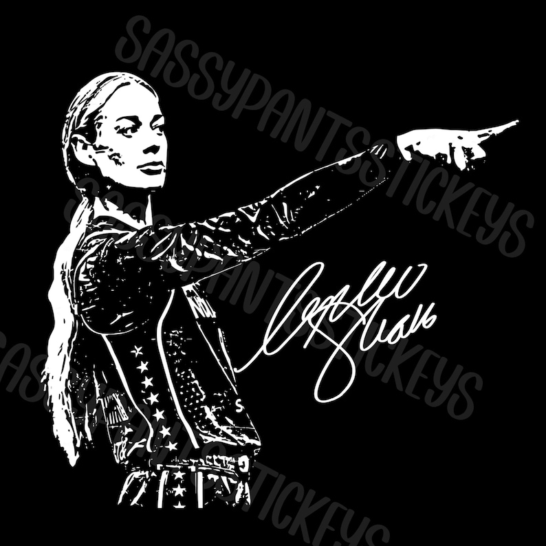 Viral Sophie Cunningham Pointing Meme, T-shirt design, Instant Download Image, PNG and SVG bundle image 1