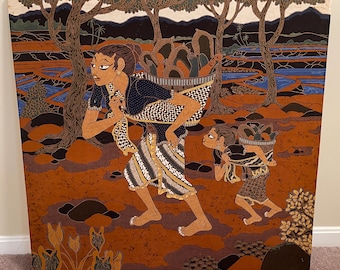 Batik antiguo de Java