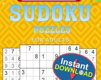 Easy Sudoku Puzzle Book – 100 Beginner-Friendly Printable Puzzles